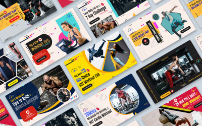 Ескізи YouTube для фітнес-студії та тренажерного залу