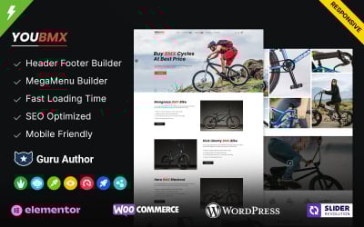 YOUBMX - BMS och cykling WordPress-tema