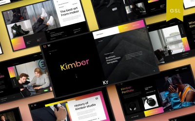 Kimber - İş Google Slayt Şablonu