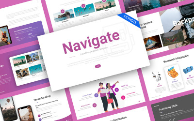 Navigate Travel Keynote Template