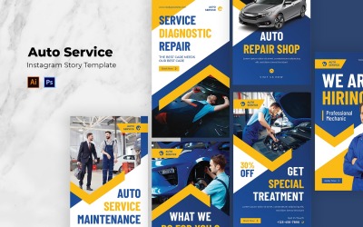 Auto Service Instagram Story