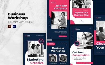 Business Workshop Instagram Story