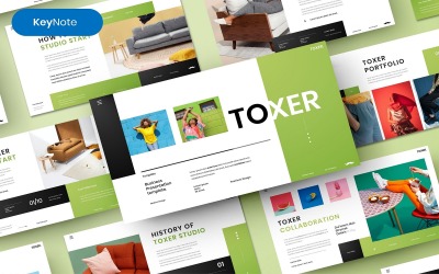 Toxer - Plantilla de Keynote empresarial