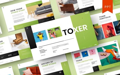 Toxer - 商业的PowerPoint模板