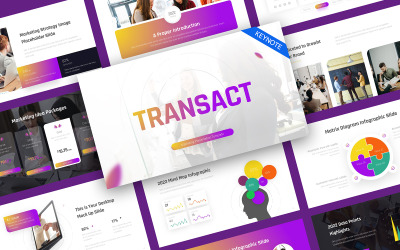 Transact Marketing Keynote Template
