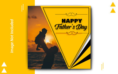 Banner per i social media per la festa del papà