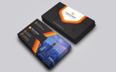 Corporate Business Card Template 10