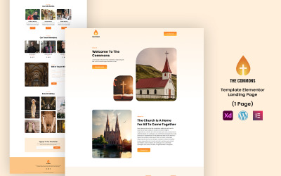 The Common - Church Religious Elementor Mall