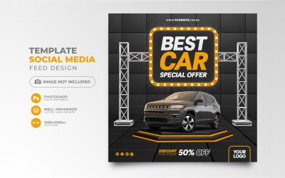 Car Sale Social Media Templates