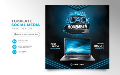 Laptop Sale Social Media Post Templates