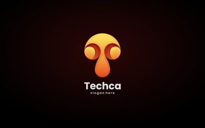Litera T Gradient Logo Style