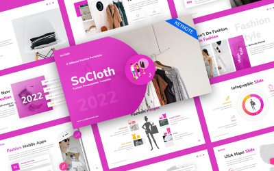 SoCloth Fashion Keynote Template