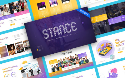 Stance Marketing Keynote-sjabloon