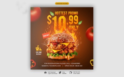 Food Social Media Templates