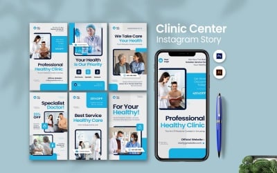 Clinic Center Instagram Story