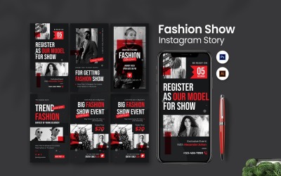 Fashion Show Instagram Story