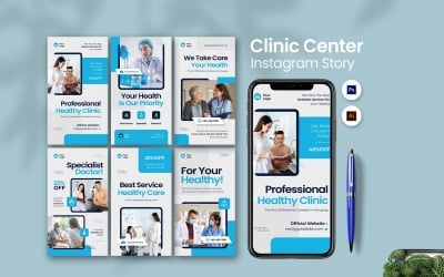 Storia di Instagram del centro clinico
