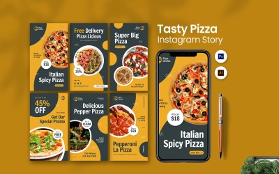 Tasty Pizza Instagram Story