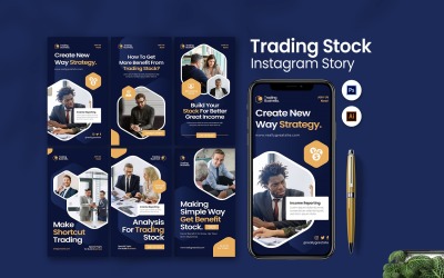 Trading Stock Instagram Story