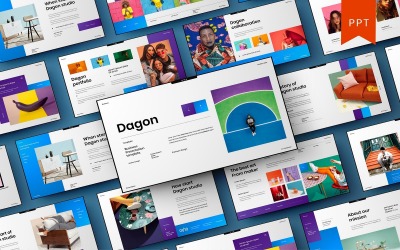 Dagon – Business-PowerPoint-Vorlage