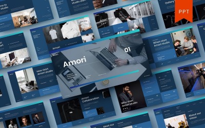 Amori – Biznes Szablony prezentacji PowerPoint