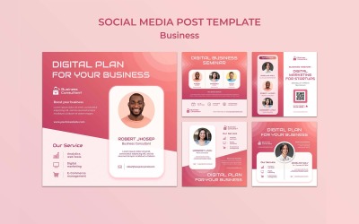 Business Company Social Media Templates