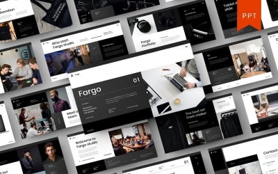 Fargo – Business PowerPoint sablon