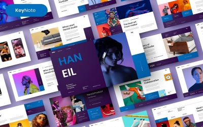Haneil – Zakelijk Keynote-sjabloon