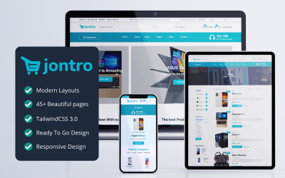 Jontro - Çok Amaçlı E-ticaret HTML5 Şablonu