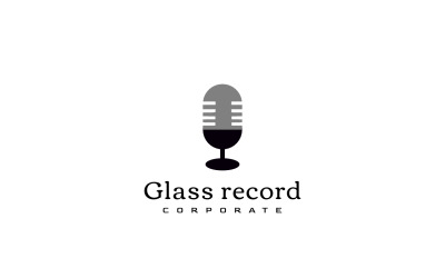 Glass Record Corporation Logo