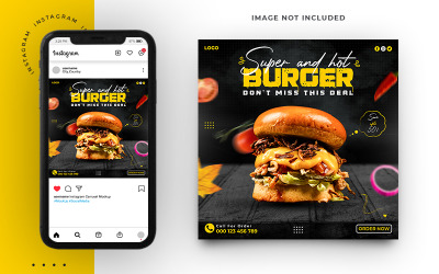 Burger-Promo-Social-Media-Post-Banner-Vorlage