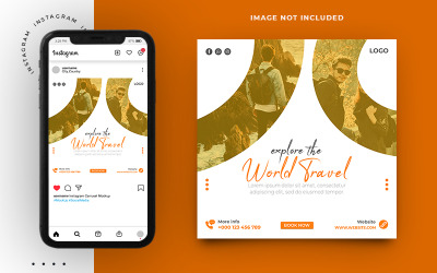 Reise-Promo-Social-Media-Beitragsvorlage