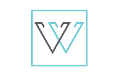 Famous Letter W Logo Template