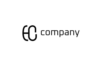Lettre de monogramme technique Logo HC