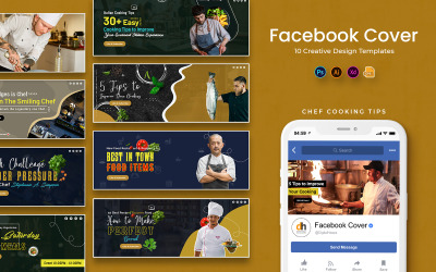 Chef Koken Facebook Cover Banner