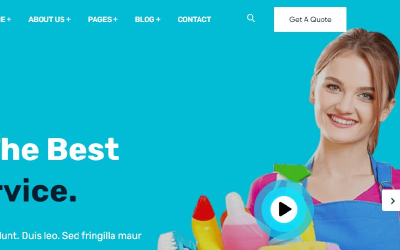 Domka - Temizlik Şirketi ve Hizmetleri WordPress Teması