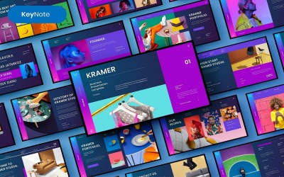 Kramer – Zakelijk Keynote-sjabloon