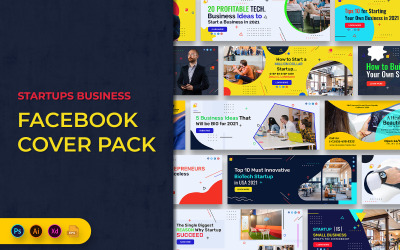 Startups Business Facebook Cover Banner