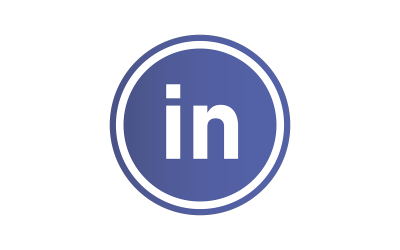 Linkedin Banner Design Element Vektor