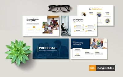 Предложение проекта Google Slides Template