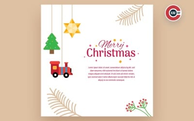 Christmas Greeting Social Media Banner