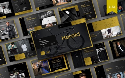 Herold - Zakelijke Google Slide-sjabloon
