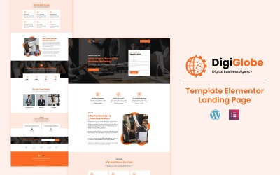 DigiGlobe - Página inicial de modelo de elemento de serviços de negócios digitais