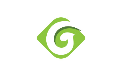 G Carta Logo Vector Símbolo V2