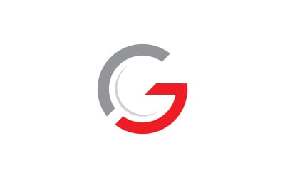 G letra logotipo Vector símbolo V6