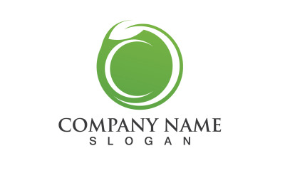 Leaf Green  Nature Logo  Symbol  Vector V37