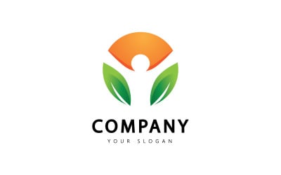 Successo persone Logo Vector Symbol V7