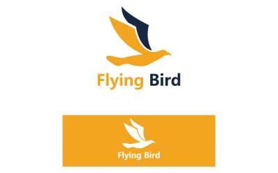 Bird Flying Logo And Symbol Element V1