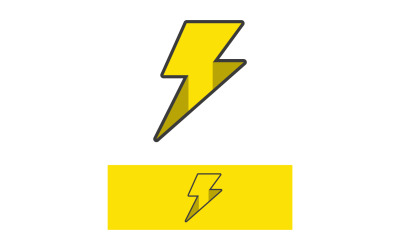 Flash Thunderbolt Logo Ve Sembol Vektör Z1