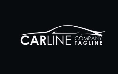 Приголомшливий шаблон логотипу Car Line